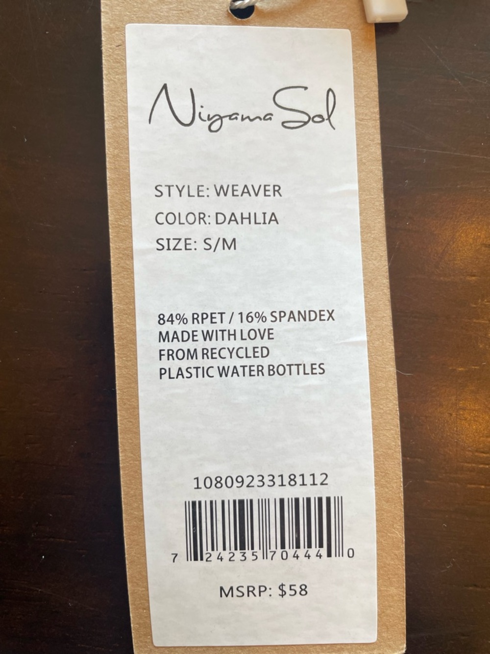 Niyama Sol Red Strappy Sports Bra - NWT - Picture 3 of 3
